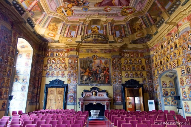 De Großer Wappensaal van het Landhaus