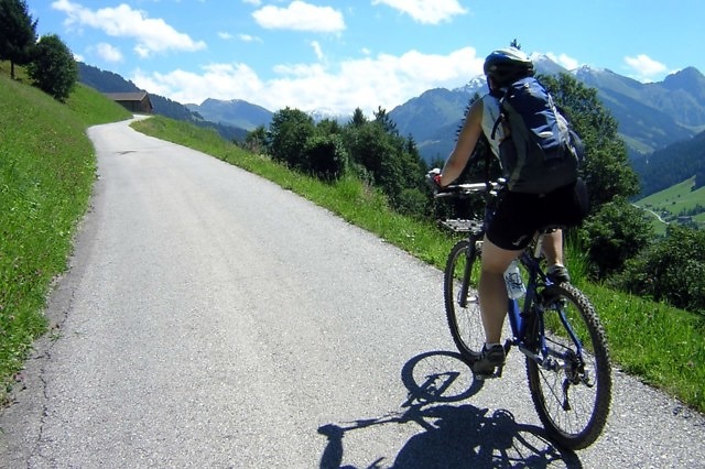 Mountain-biken in het Tiroler Unterland
